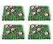 Butterfly Craze 4 Pcs Party Table Decorations Table Decor Flower Placemat for Girls Flower Party
