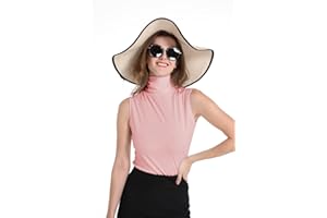 Sunfaynis Women's Soft Cotton Mock Turtleneck Shirt Baselayer Tops Underwear Shirt