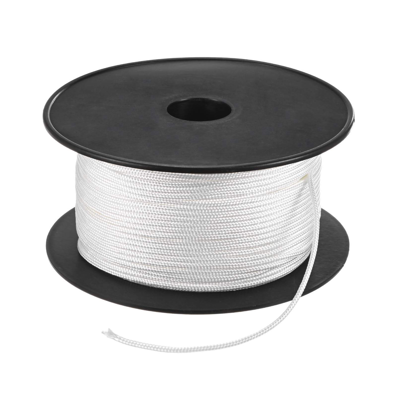 M METERXITY Recoil Starter Rope Pull Cord 2.5mm 100m Pull Starter Rope Nylon Pull Cord Pull Starter Rope for Mower/Chainsaw/Trimmer/Brush Cutter [White]