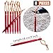 20 PCS Tent Cord Tensioner ,8 Pieces Tent Stakes,Camping Accessories Tent Rope Adjuster Guy Rope Tensioner Rope Adjuster for Camping Tent Canopy Tent Tabernacle Lodge Random Color