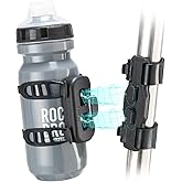 ROCKBROS Magnetic Strap Water Bottle Holder with Quick-Release Button | silicone material,one-click quick-release button,suitable for road bikes,mountain bikes,scooters,backpacks,folding bike