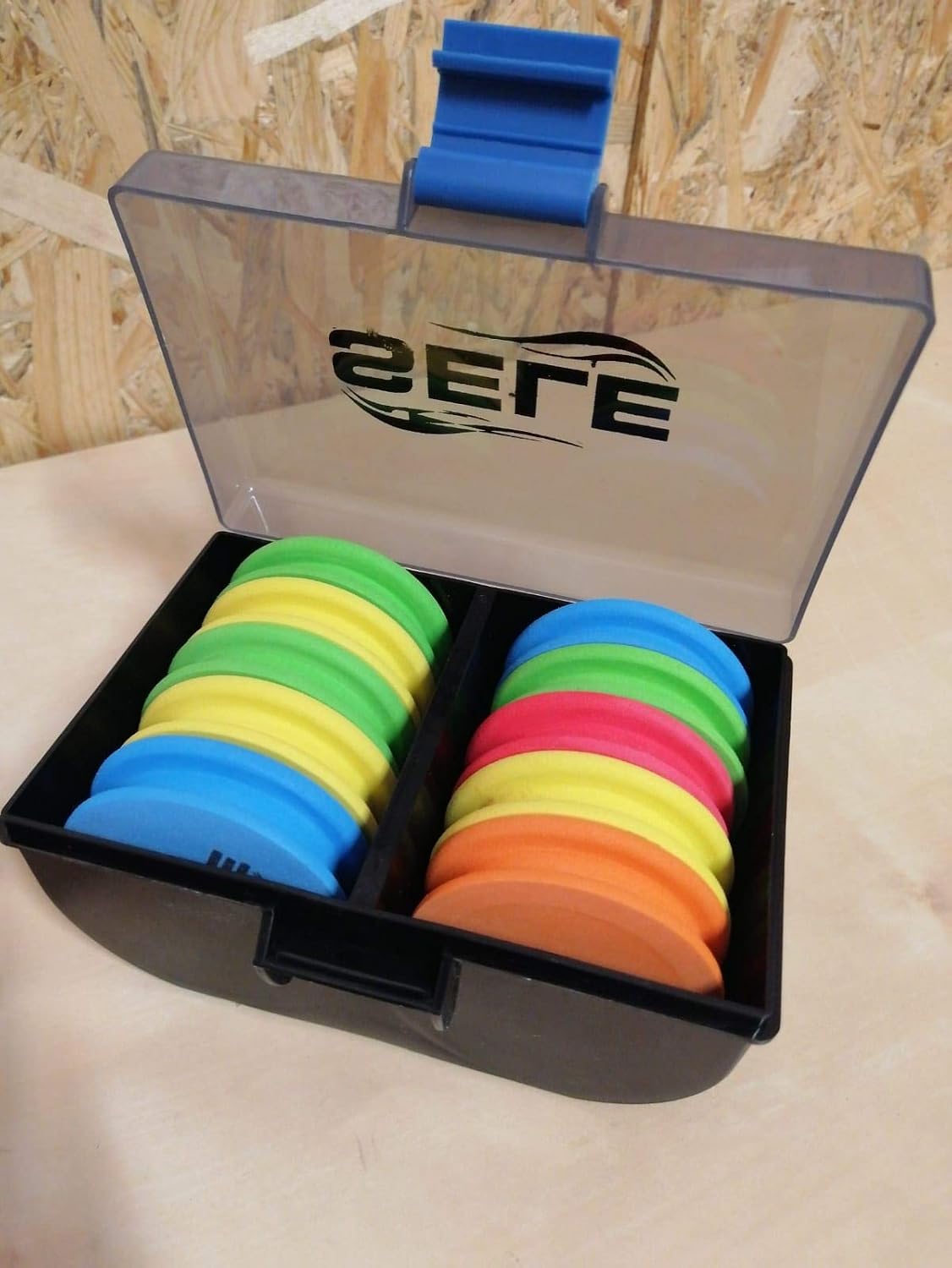 Sele Surf Casting Winding Box Set including Case, Black - Image 3