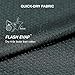 David Archy 3 Pack Men's Ultra Fast Dry Performance Boxer Briefs (S, Dark Gray-Mesh)