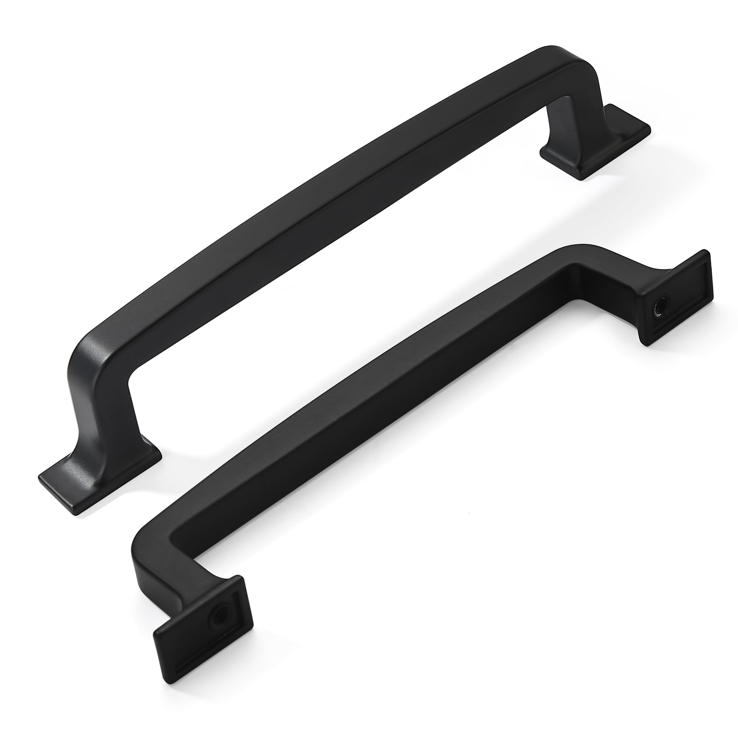 Photo 1 of khtumeware 10 Pack 5 Inch Kitchen Cabinet Handles Matte Black Cabinet Pulls Black Drawer Pulls Kitchen Cabinet Hardware Kitchen Handles for Cabinets Cupboard Handles Drawer Handles