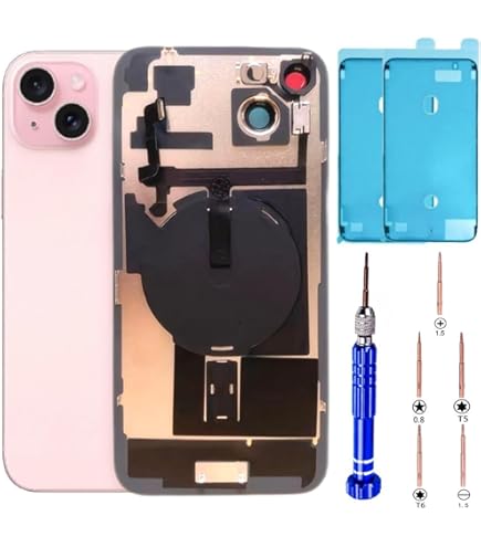 Amazon.com: 15 Plus Back Glass Replacement with Plate & Flex Cable