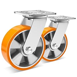W B D WEIBIDA 6 Inch Industrial Swivel Casters