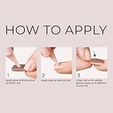 KISS Salon Acrylic French Nude Collection False Nails 28 pcs with Glue view 6