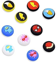 Silicone Analog Thumb Grip Stick Set Joystick Cap