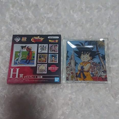 Amazon ドラゴンボール一番くじh賞ガラスプレート Anime Goods アニメ 萌えグッズ 通販