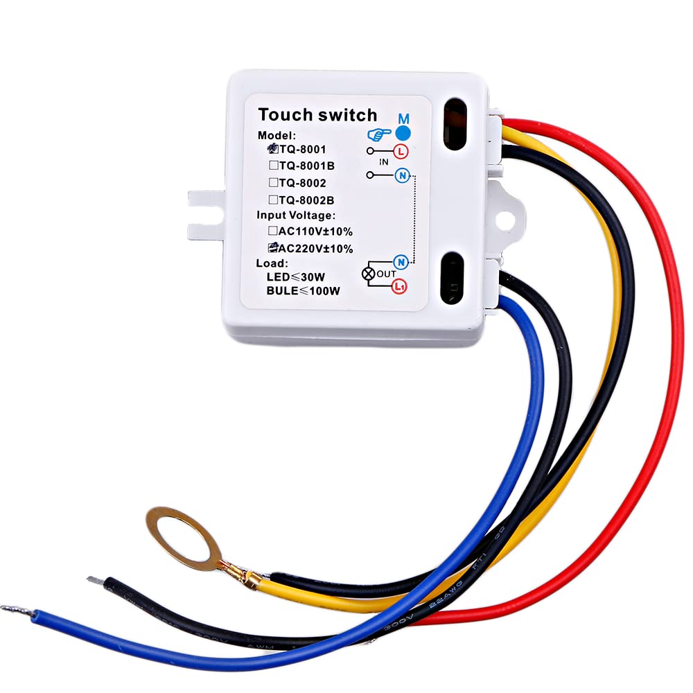 Photo 1 of 120V/240V On Off Touch Switch with Surge Absorber for LED Lamp
