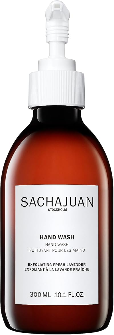 SACHAJUAN Exfoliating Fresh Lavender Hand Wash 300ml - Cleansing Smoothing