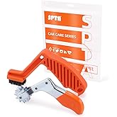 SPTA Polishing Pad Conditioning Brush, Polishing Spur Tool Set,Wool Buffing Pad Cleaning Spur Tool+ Foam Pad Brush, Car Buffing Pad Professional Cleaning Tool for Buffing Pads and Woolen Pads
