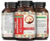 Natural Male Health Supplement - Highest Grade and Quality Capsules - Best Formula - Pure Maca Root, L-Arginine & Tongkat Ali Powder - Guaranteed By California Products