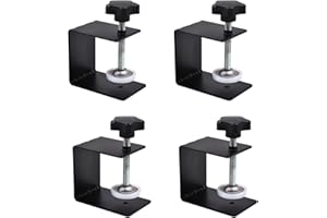 Zhupoub (4 pack) Drawer Fixing Clip Drawer Front Installation Clamps for Accurate and Fast Installation of Door Front Knobs Pulls Handles Flexible Drill Hole Guide Position Tools