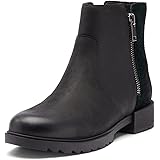 sorel emelie waterproof zip bootie