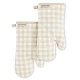 KitchenAid Gingham Oven Mitt 2-Pack