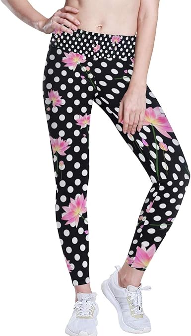 lotus flower yoga pants