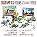 Dinosaur Toys [16 Items] For Boys Girls Of All Ages - Perfect Gift - Jurassic Age Park with T Rex, Raptor, Egg, Book, Stickers – all in this Play set (6” dinosaurs)