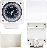 Transplant Mechanical Timer Switch 220-240V 16A 24 Hour Analog Daily Universal view 6