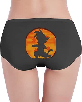 Dragon Ball Z Goku Women's Underwear Cotton Stretch Seamless Bikini