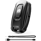 MAIRAN Rechargeable Wireless Camera Remote Shutter for Smartphones | Bluetooth Phone Remote Control,Selfie Button for Photos and Videos Charging Cable and Wrist Strap Included-Black