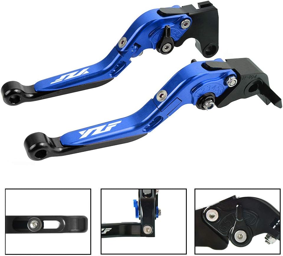 Brake & Clutch Levers Set Foldable Extendable CNC For