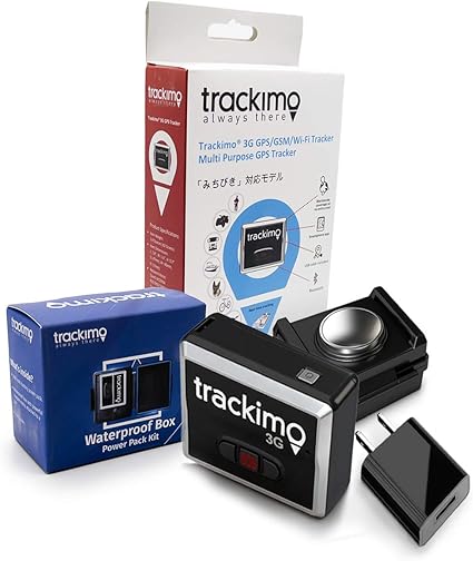 Amazon Trackimo トラッキモ 小型 Gps 発信機 バッテリー 付き 防水 マグネット ケース Usb充電器 浮気調査 追跡 発信器 トラッカー 1年間 通信費込み 1年保証 Trkm010 国内正規品 トラッキモ パソコン 周辺機器 通販