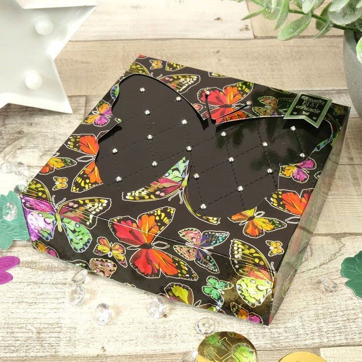 Hunkydory Mirri Card Specials - Rainbow Butterflies