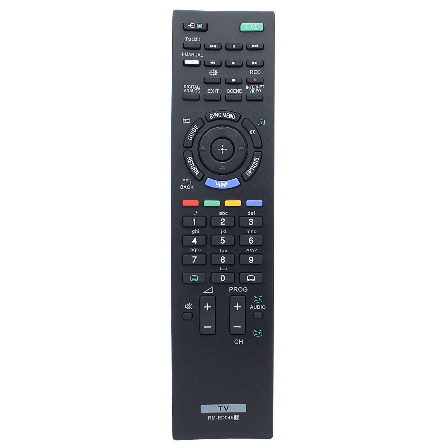 RM-ED045 Remote Control Replacement for Sony TV KDL-46CX525 KDL-40CX525 KDL-32CX525 KDL-46CX520 KDL-40CX520 KDL-32CX520 KDL-40CX521 KDL-32CX521 KDL-40CX523