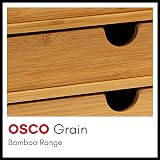 Osco MOSO Bamboo Three Compartment Pen Pot Desk Organizer view 9