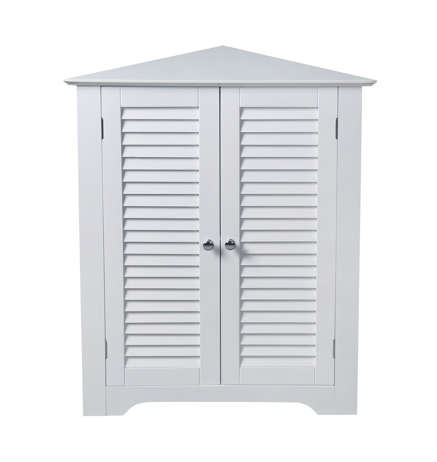 ASPECT Odense Bathroom Corner Storage Cabinet, White