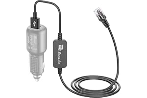 Radar Detector Cable,USB to RJ11 Power Cord for Uniden R3 R7 R1 Radar Detector Escort Redline 360c Max Solo Passport 9500ix 8