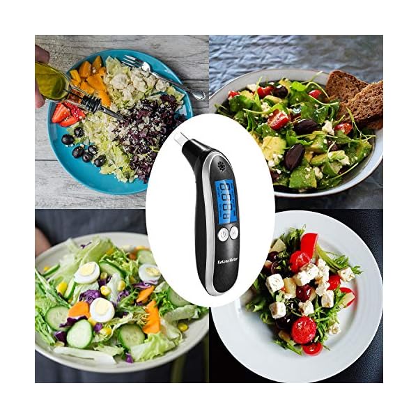Ketone Meter, Professional Portable Digital Keto Breath Meter with 10 Mouthpieces for Ketosis Testing - Image 3