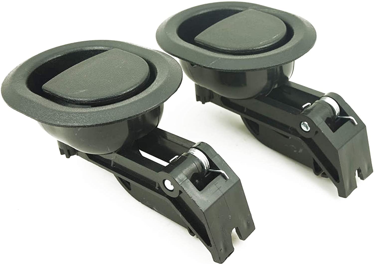 AUXPhome Universal Oval Recliner Sofa/Chair Release Lever Pull Handle Replacement Parts，for All Manufacturer Brands （Fit 6mm and Below 6mm Barrel Cables，Hard Plastic - Black - 2 pack