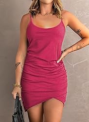 Acelitt Rose Sundress for Women 2024 Summer