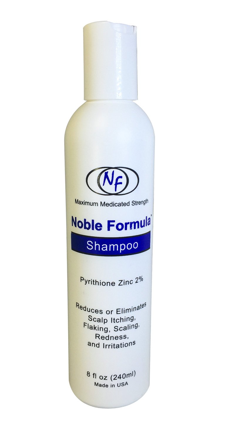 Noble Formula Shampoo with 2% Pyrithione Zinc (ZnP), 8 oz