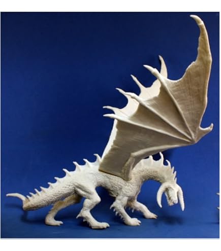Reaper Bones Dragon Stormwing – Unpainted Fantasy Miniature For D&D, Tabletop RPG, And Painting Projects - View #12