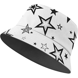 QiErDesign Ducks Bucket Hats for Men Women Packable Sun Hats for Beach Travel Cap, Reversible Double-Side-Wear Fisherman Hat