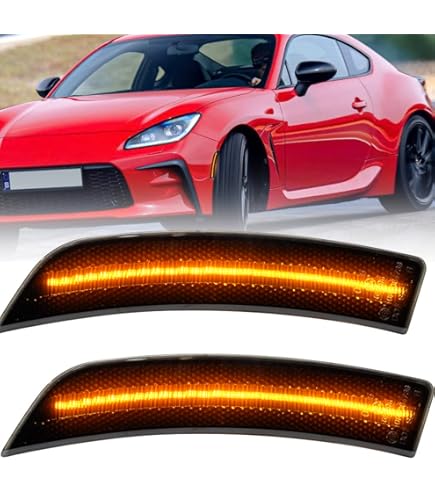 Amazon.com: Toyota Genuine GR 86 Black Fender Vent Inserts PT397