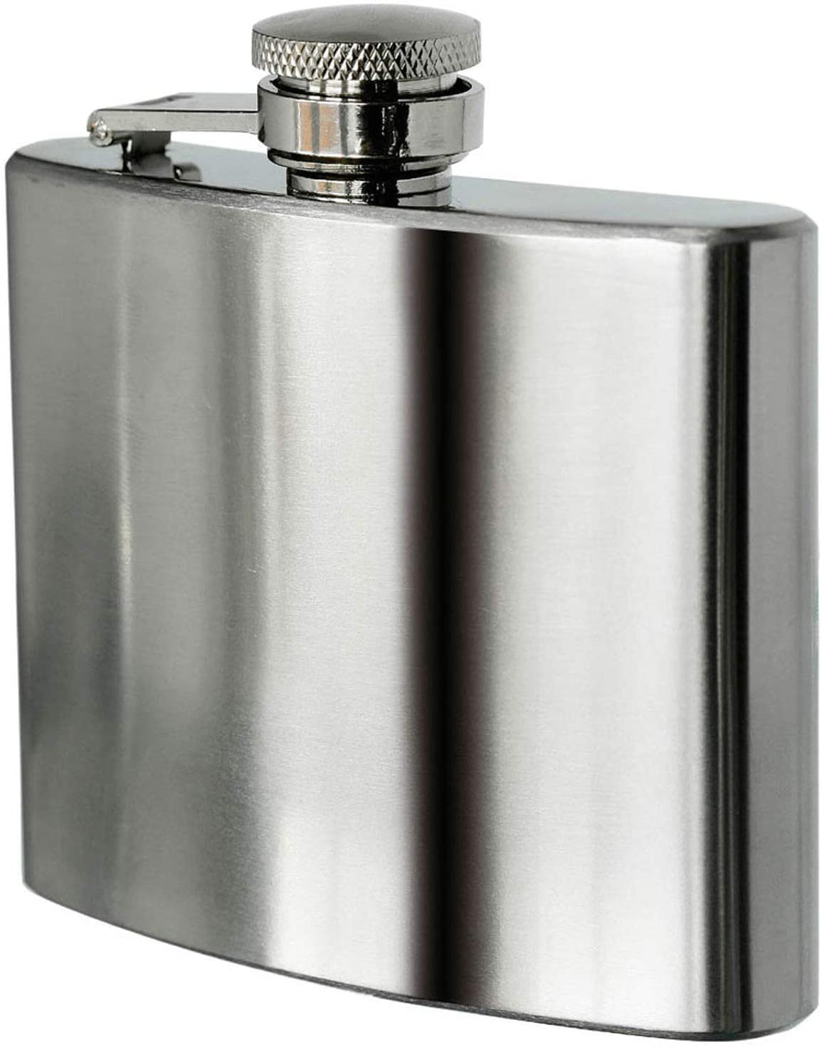 Prime Homewares® New Stainless Steel Hip Flasks 4oz 5oz 6oz 8oz Hip Flasks Whiskey Flask (8oz Hip Flask)