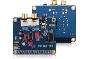 Rasp Pi HiFi DAC Hat PCM5122 Audio Sound Card Expansion Board, I2S Interface PiFi DIGI DAC + HiFi DIGI Digital Audio Card for
