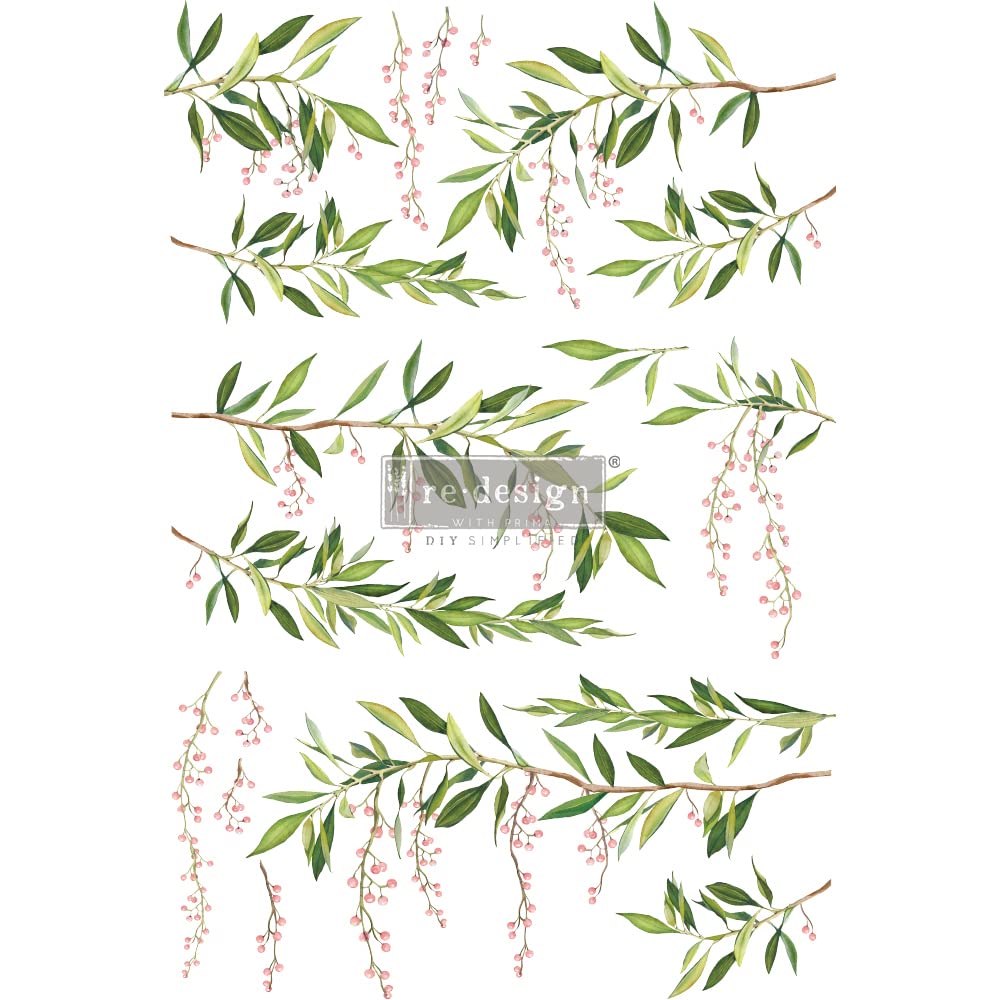 Prima Marketing Redesign Decor Transfers, Spring Branch