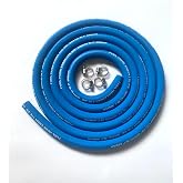 10FT Fuel Line 3/8" IN,6AN 10MM,2.8Mpa 400PSI,Fuel Systems Tube Hose,Blue | 10FT Fuel Line 3/8" IN 6AN 10mm High Pressure Hose,2.8Mpa 400PSI,Fuel Systems Engines Tube Hose Blue Multiple Size Options