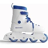 RollingBunny Inline Skates for Women Girls - Adjustable Size Roller Blades for Adult Female, Hard Shell ABEC-7, Smooth and Comfortable