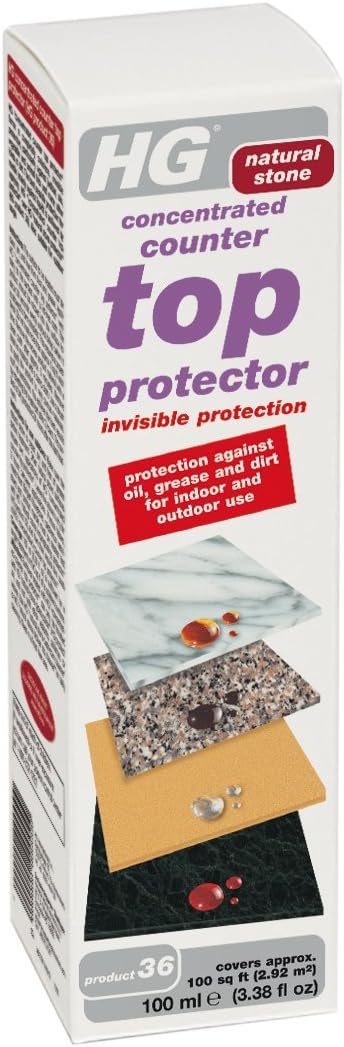 VALUE 6 PACK OF HG Concentrated Natural Stone Protector 600ml