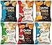 Popchips Potato Chips and Ridges, Mixed Variety Sampler, Different Flavors, 0.8 Ounce Bags (24 Count)