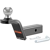 Curt 45155 2" Fusion Ball Mount with 2" Welded Ball