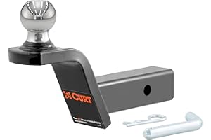 Curt 45155 2" Fusion Ball Mount with 2" Welded Ball
