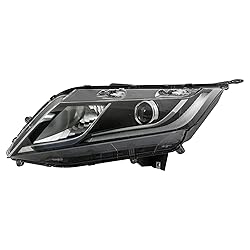 TRQ 2 Piece Headlight Assembly Set Driver