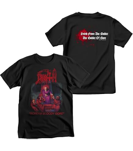 Amazon.com: Napalm Death Men's Scum Village T-Shirt Small